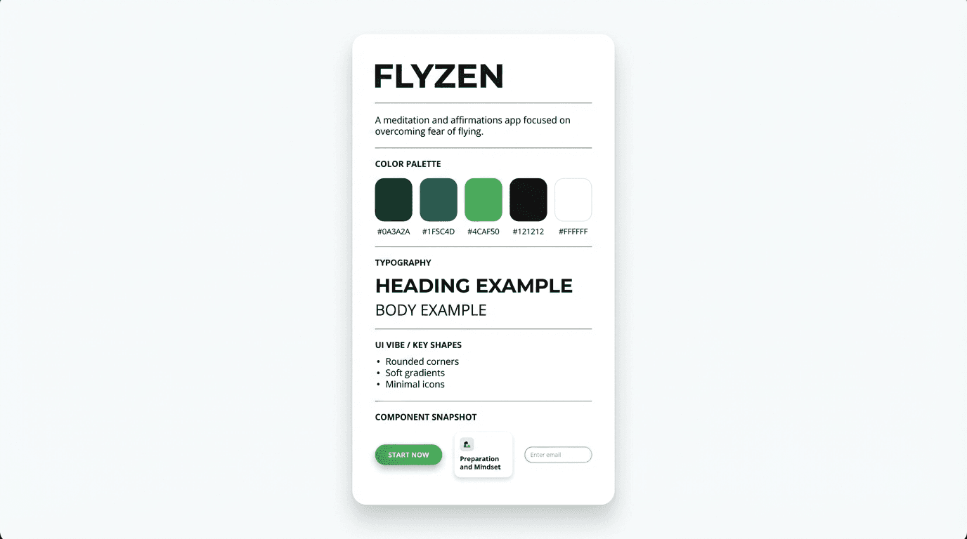 Flyzen branding 1
